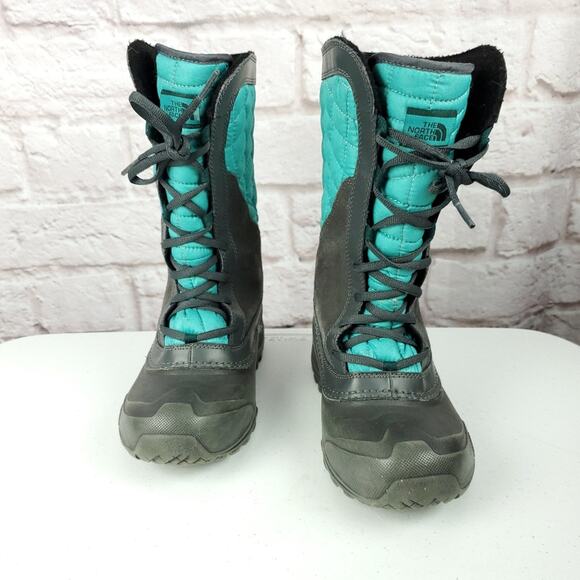 The North Face Thermoball Shellista boots size 4 - Picture 3 of 10